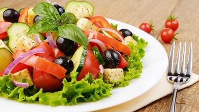 Gastrit uchun namunaviy menyu